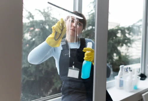 Nettoyage de vitres intérieures et extérieures à Porcheville